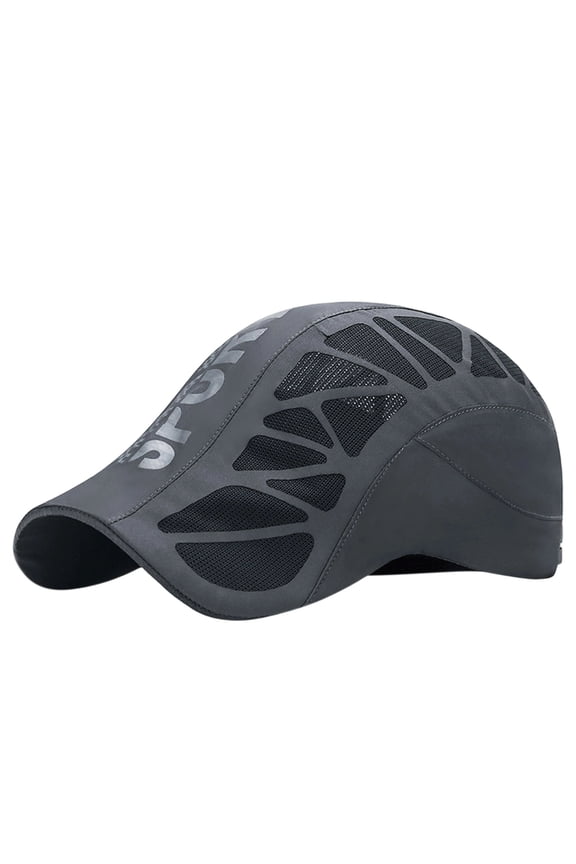 Breathable Sport Mesh Cap with Adjustable Strap – Quick-Dry, Washable, Low-Profile, Ventilated Running Hat for Active Wear