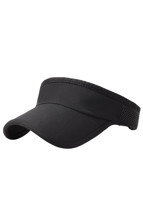 Breathable Summer Sports Visor Hat for Outdoor Activities – Lightweight Adjustable Headband, Wide Brim Sun Protection, Sweat-Wicking Spandex – Ideal for Running, Hiking, Cycling, Gardening (1PC)