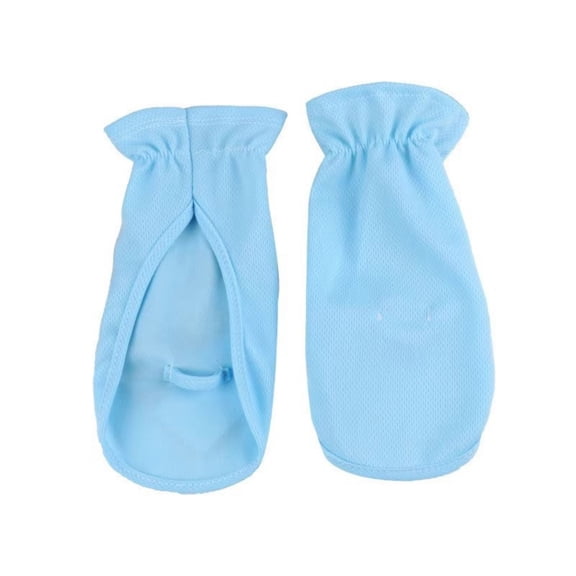 Breathable Sun Barrier Hand Covers with Turnable Finger Expose for Driving Cycling and Outdoor Activities - Soft Ice Silk UV Sun Guard Sleeves for Everyday Use