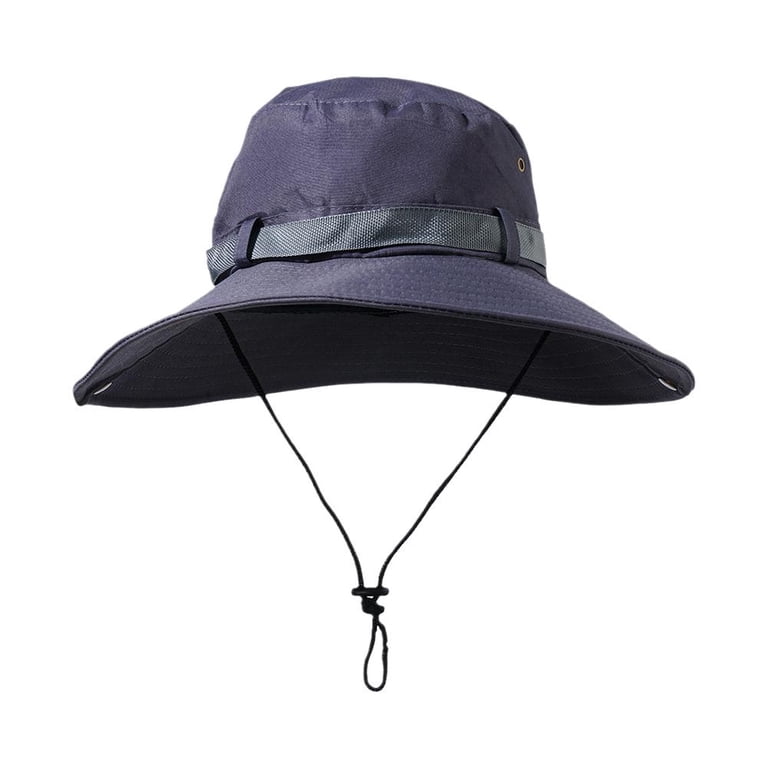 Breathable Sun Hat for Men Women | Wide Brim Cowboy Bucket  display picture 2