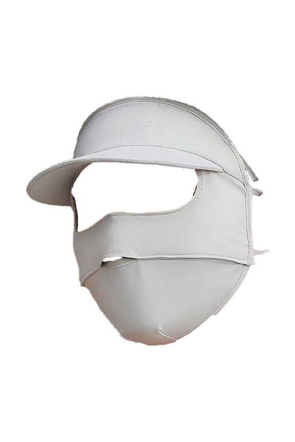 Breathable Sun Protection Face Cover Adjustable Shield for Running Cycling Outdoor