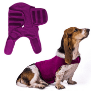 Breathable Thunder Shirts for Dogs, Dog Anxiety Vest Jacket,Puppy Calming Coat Anxiety Relief Rose red - Rose red