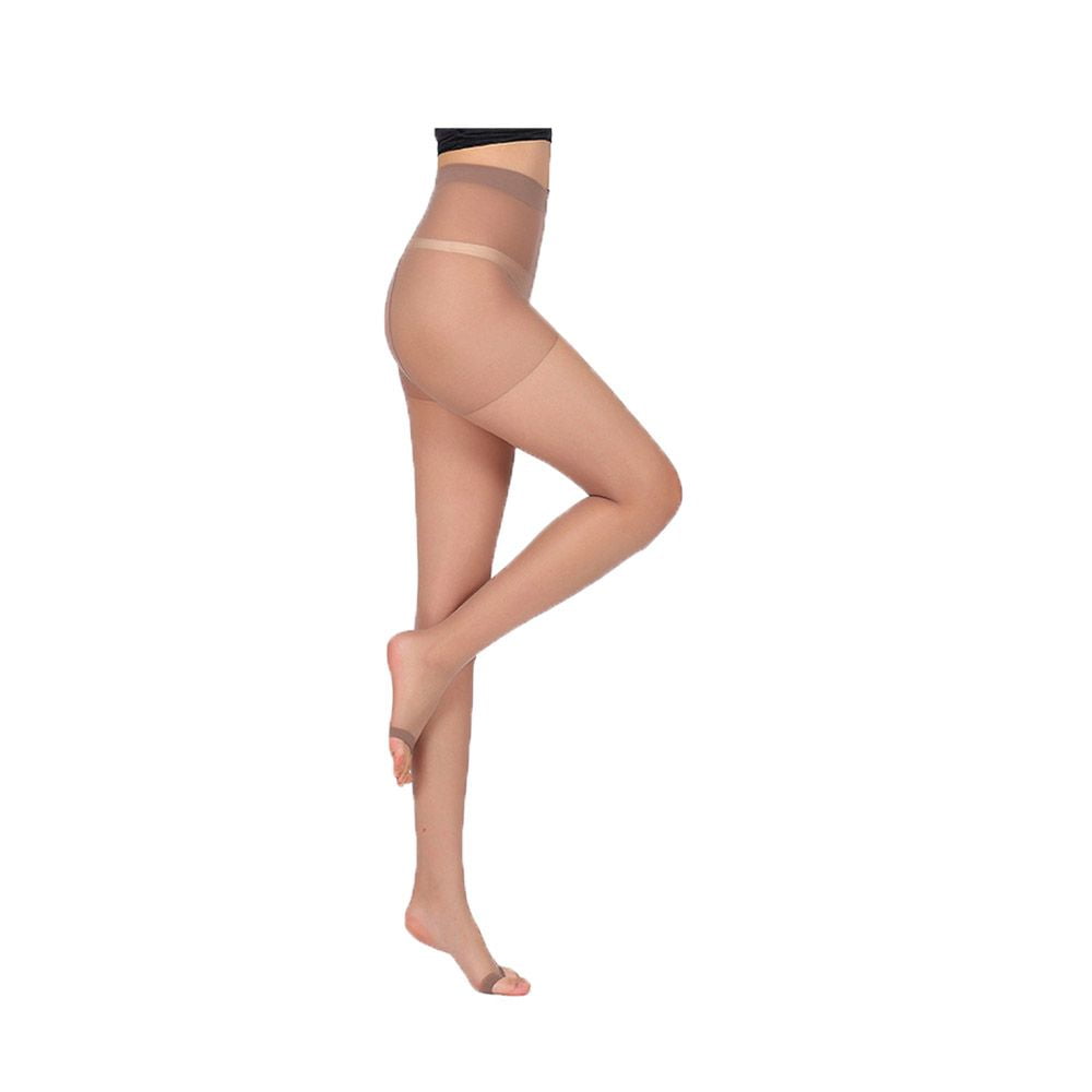 Open Toe Sheer Toe Tights Breathable Tight Ultra-thin Thigh Sheer