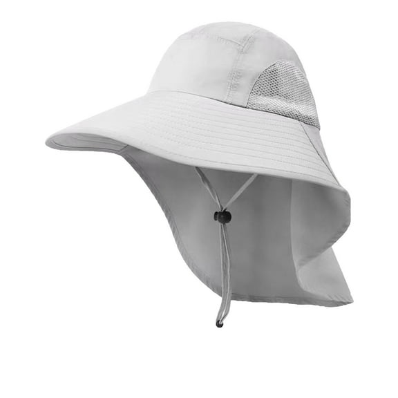 Breathable UPF 50+ Sun Hat For Men Wide Brim Outdoor Fishing Cap Lightweight Comfortable Adjustable Neck Summer Hats