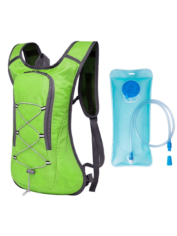 Breathable Ultralight Bicycle Backpack Outdoor Sport Cycling Camping Hiking Running Hydration Pack Bag with with 2L Water Bladder