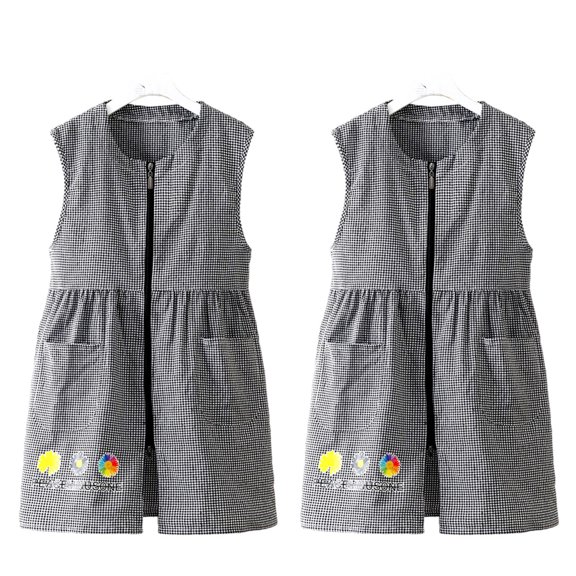 Breathable Unisex Aprons & Sleeveless Overalls for Home Cooking