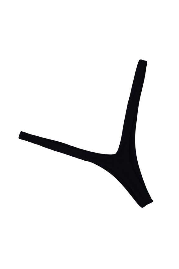 Breathable V-String Panties Stretch Cotton Minimal Coverage Seamless Wear Under Any Outfit