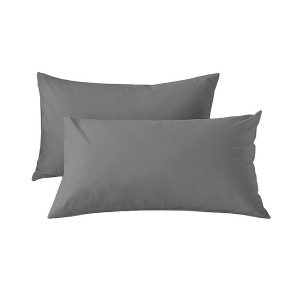 Breathable Velvet Body Pillowcase for Hot Sleepers, Cooling Pillow Cover for Night Sweats, Soft and Durable Polyester Pillow Protector - Set of 2