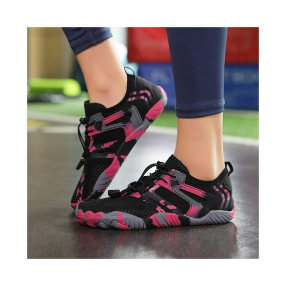 Breathable Water Shoes for Men & Women, Quick-Dry Aqua Shoes with Non-Slip Sole, Lightweight Barefoot Swim Shoes for Beach, Pool, Surfing, and Outdoor Activities