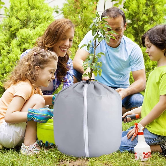 Breathable Water-absorbent Garden Insulation Cover for Fruit Trees, Winter Plant Protective Cover Cold Weather Shield, Durable Lightweight Frost Barrier, Outdoor Plant Insulation(S)