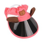 Breathable Wide Brimmed Pet Sun Hat Defense Outdoor Wear Companion Gear