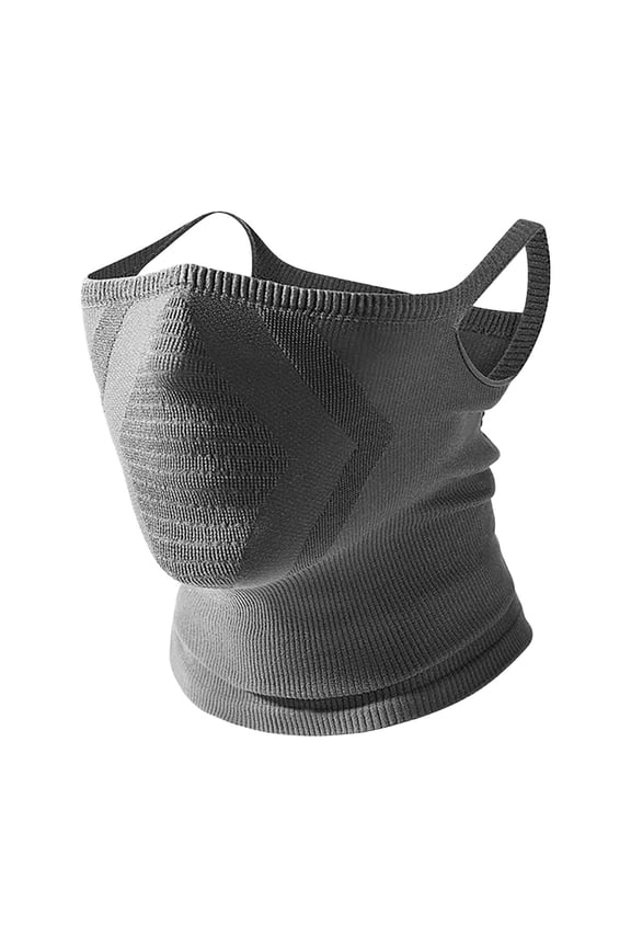Breathable Windproof Face Mask for Motorcycle Riding, Ice Silk Sunscreen Neck Gaiter, Ear Hanging Design, Soft Elastic Outdoor Ski Mask for Cold Weather, Washable