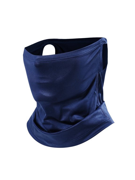 Breathable Windproof Neck Gaiter Face Mask with Ear Loops - Sun Shield Balaclava for Men Women, Lightweight Cooling Scarf for Cycling Fishing Running Outdoor Sports
