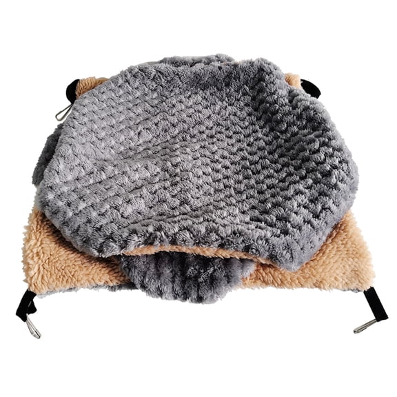 Breathable Winter Hamster Squirrel Hanging Hammock Swing for Sugar Glider Christmas Hamster Ferret Accessories