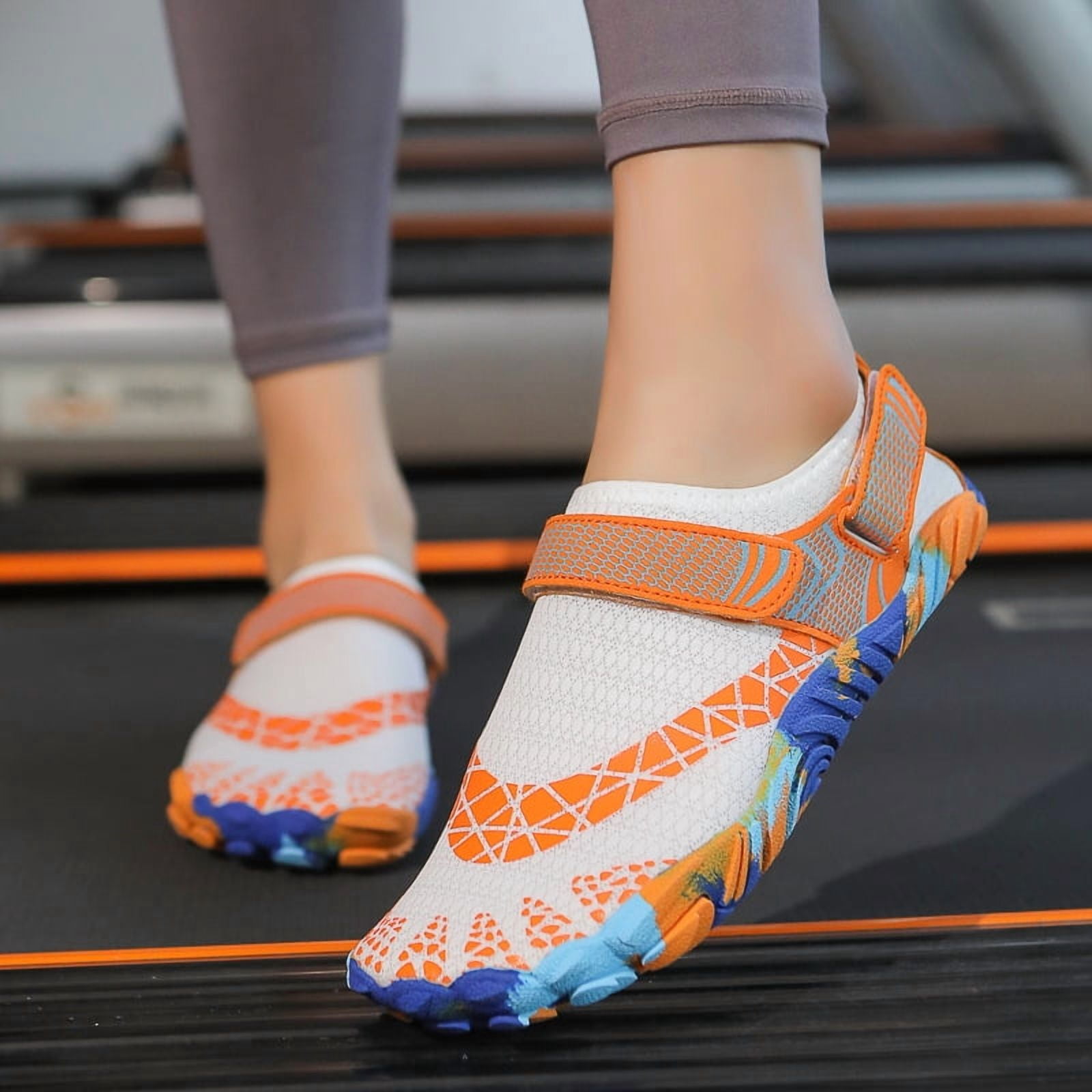 Breathable Women Men Mesh Finger Fitness Shoes Anti - Slip Sole ...