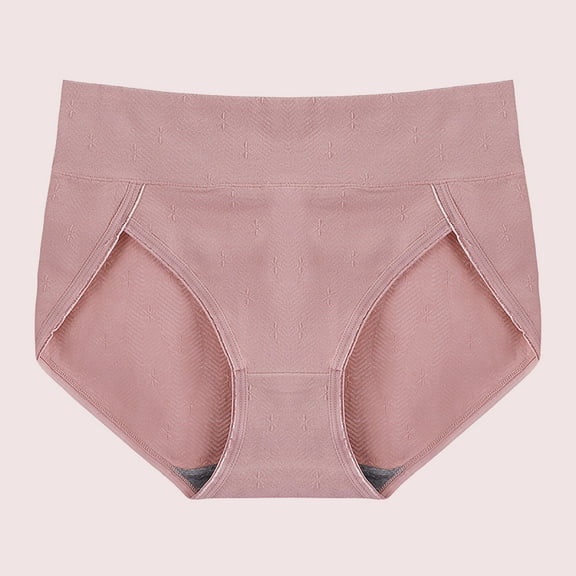 Breathable Women's Briefs Pure Crotch Belly Lift Belly Lift High Waist Plus Size Underwear Womens Briefs Underwear Ladies Underwear High Cut Panties Sheer Panties Boy Shorts Underwear for Women Pack