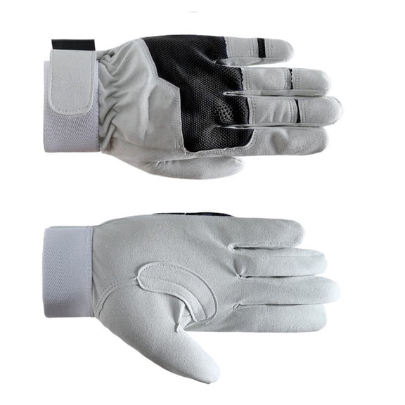 Breathable Work Gloves with Quick Release Strap, Heavy Duty for Gardening, Mechanics & Industrial Tasks
