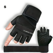 Breathable Workout Gloves for Men and Women, Padded Weight Lifting Gloves with Wrist Wrap Support, Full Palm Protection for Gym Training, Cycling, Weightlifting, Exercise, Crossfit, Climbing, Fitness