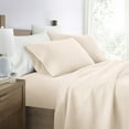 thumbnail image 1 of Ultra Soft & Stretchy Jersey Cotton Bed Sheets Set Wrinkle Free & Breathable Full Oatmeal Bedding by Comfort Canopy, 1 of 9