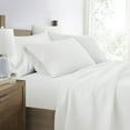 thumbnail image 1 of Ultra Soft & Stretchy Jersey Cotton Bed Sheets Set Wrinkle Free & Breathable Full White Bedding by Comfort Canopy, 1 of 9