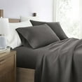 thumbnail image 1 of Ultra Soft & Stretchy Jersey Cotton Bed Sheets Set Wrinkle Free & Breathable Twin XL Gray Bedding by Comfort Canopy, 1 of 9
