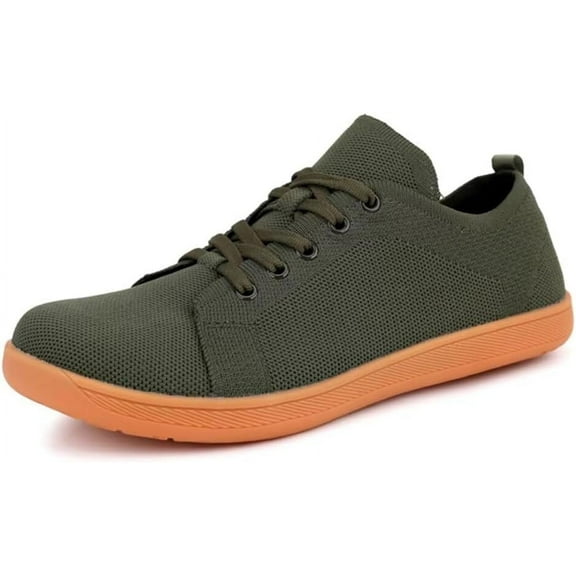 Breathable casual soft sole wide toe shoes flat hiking shoes wide last flying woven shoes sports couple fitness shoes