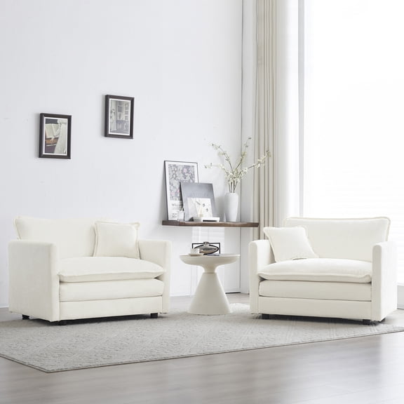 Breathable fabric, cushioned backrest - Relax in your living room