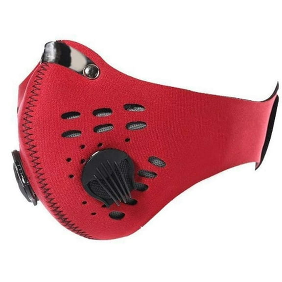 Breathable lightweight Face mask, with interior replacable filter and head strap