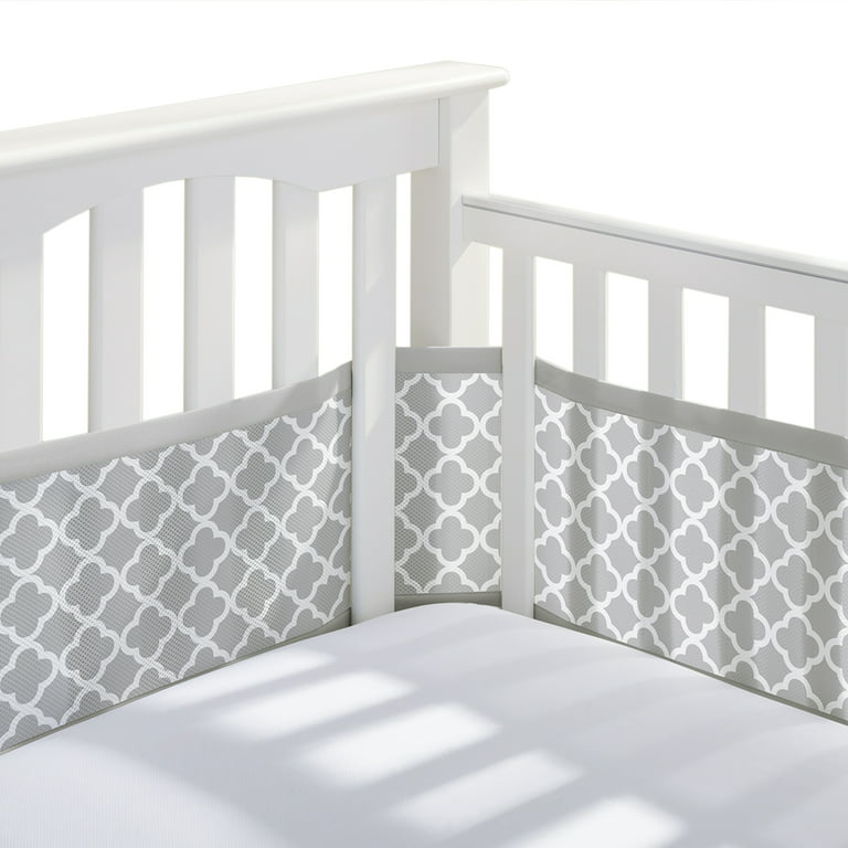 BreathableBaby Mesh Crib Liner - How To Install On A Solid End Crib