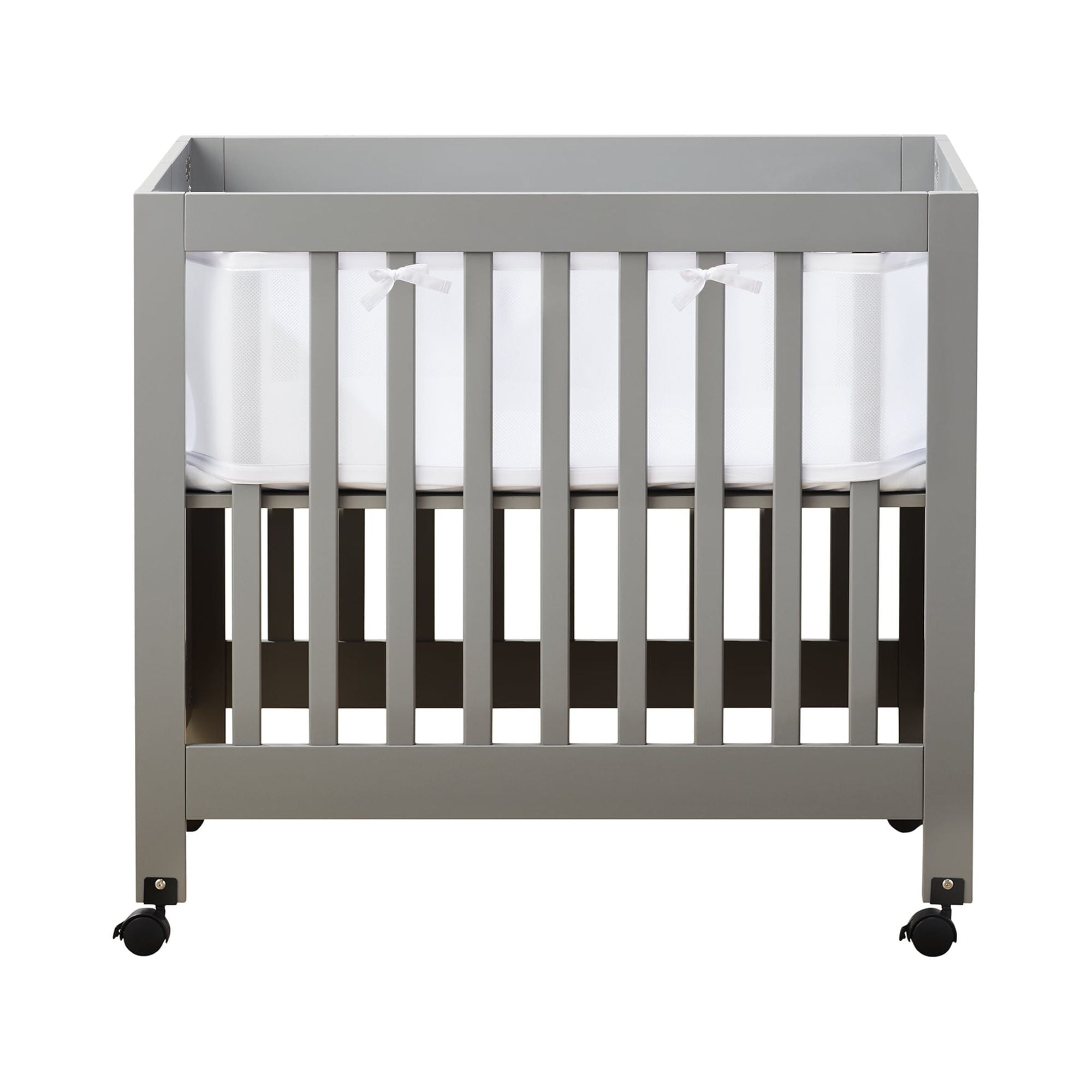 BreathableBaby® for Pottery Barn Baby Linen Mesh Liner, Crib Bedding