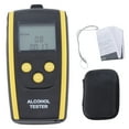 Breathalyzer Portable Rechargeable Air Blowing Alcohol Tester NonContact High Accuracy for