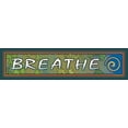 thumbnail image 1 of Breathe Bumper Sticker Decal for Autos, Laptops, Skateboards, Water Bottles, 1 of 1