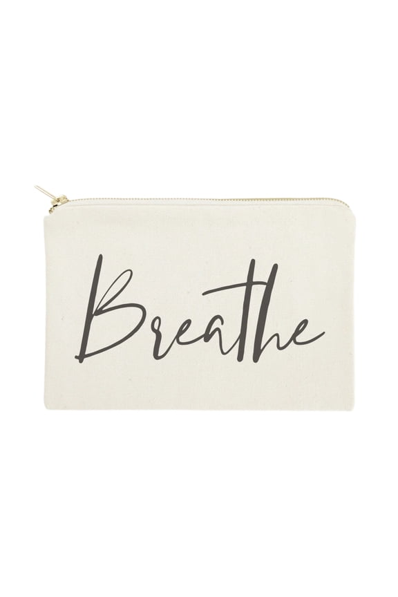 Breathe Cotton Canvas Cosmetic Bag