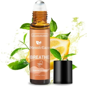 Breathe Essential Oil Roll-On for Clear Breathing and Energy, 10ml