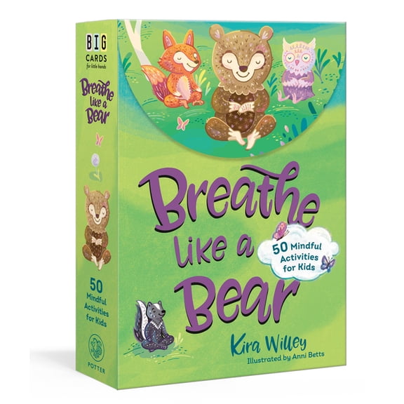 Breathe Like a Bear Mindfulness Cards : 50 Mindful Activities for Kids (Cards)
