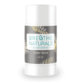 thumbnail image 1 of Breathe Naturals Deodorant - 24 Hour Freshness - Aluminum Free & Vegan - For Sensitive Skin, Men, Women & Kids - 2.6 oz Stick - Made in the USA - (Cedar Spice), 1 of 8