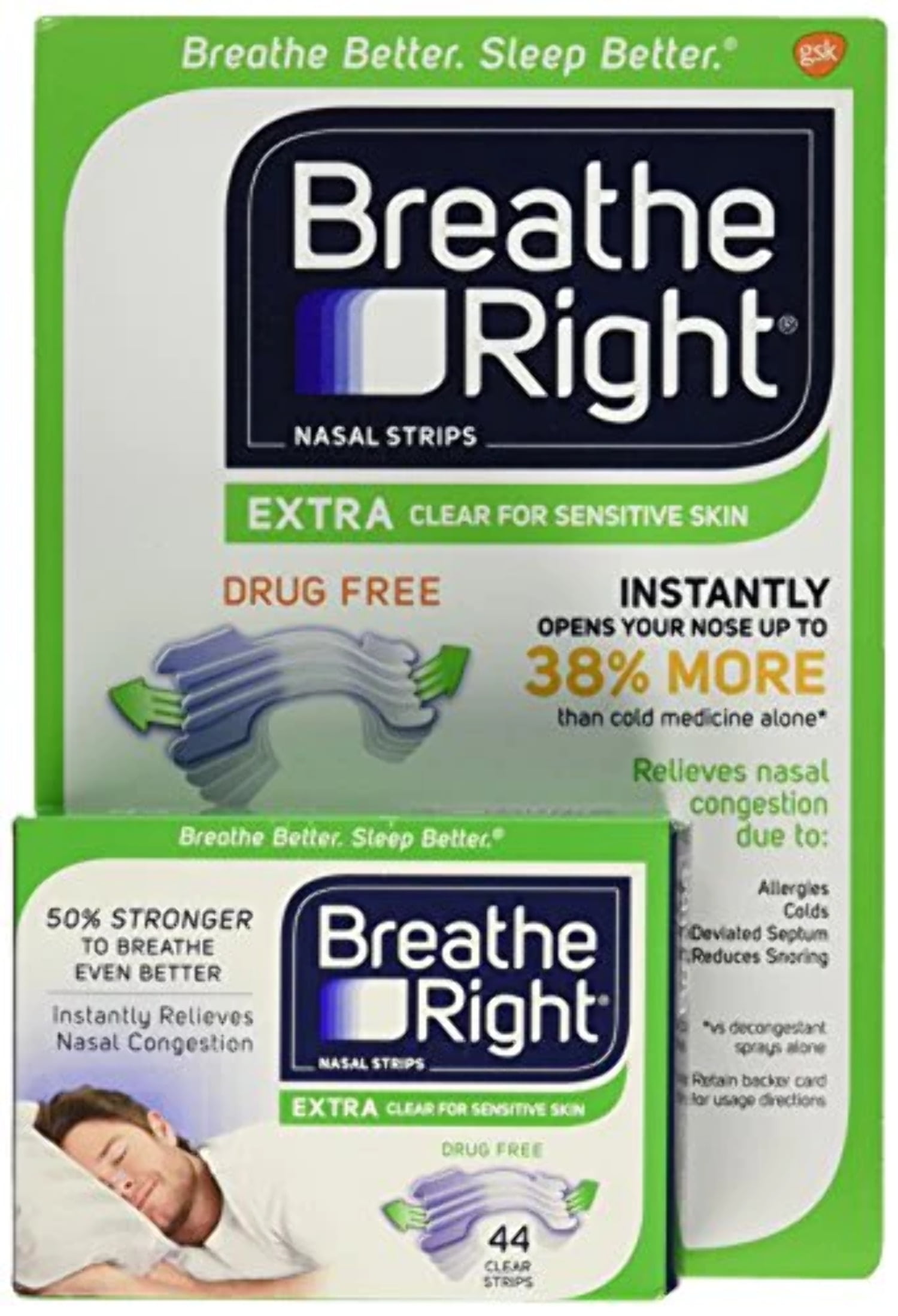 Breathe Right Extra Strength Clear