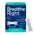 thumbnail image 1 of Breathe Right Nasal Strips, Clear Nasal Strips, Extra Strength, 44 Count, 1 of 8