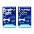 thumbnail image 1 of Breathe Right Nasal Strips Clear Large, 30 Drug-Free Strips for Sensitive Skin (pack of 2), 1 of 6
