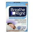 thumbnail image 1 of Breathe Right Nasal Strips Clear Small/Medium - 30 Ea 6 Pack, 1 of 1