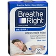 thumbnail image 1 of Breathe Right Original Nasal Strips, Tan, Large, 30 Ct (2 pack), 1 of 4