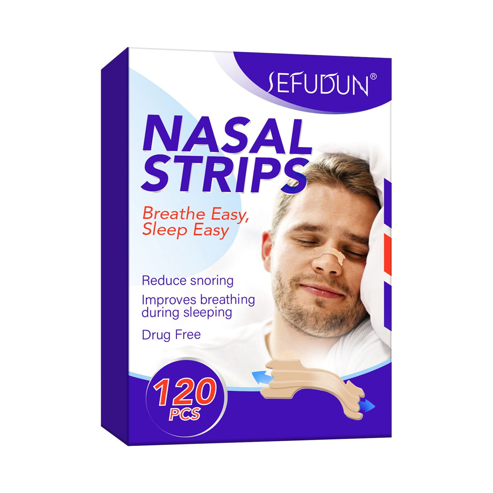 Breathe Right Original Nose Strips To Reduce Snoring And Relieve Nose