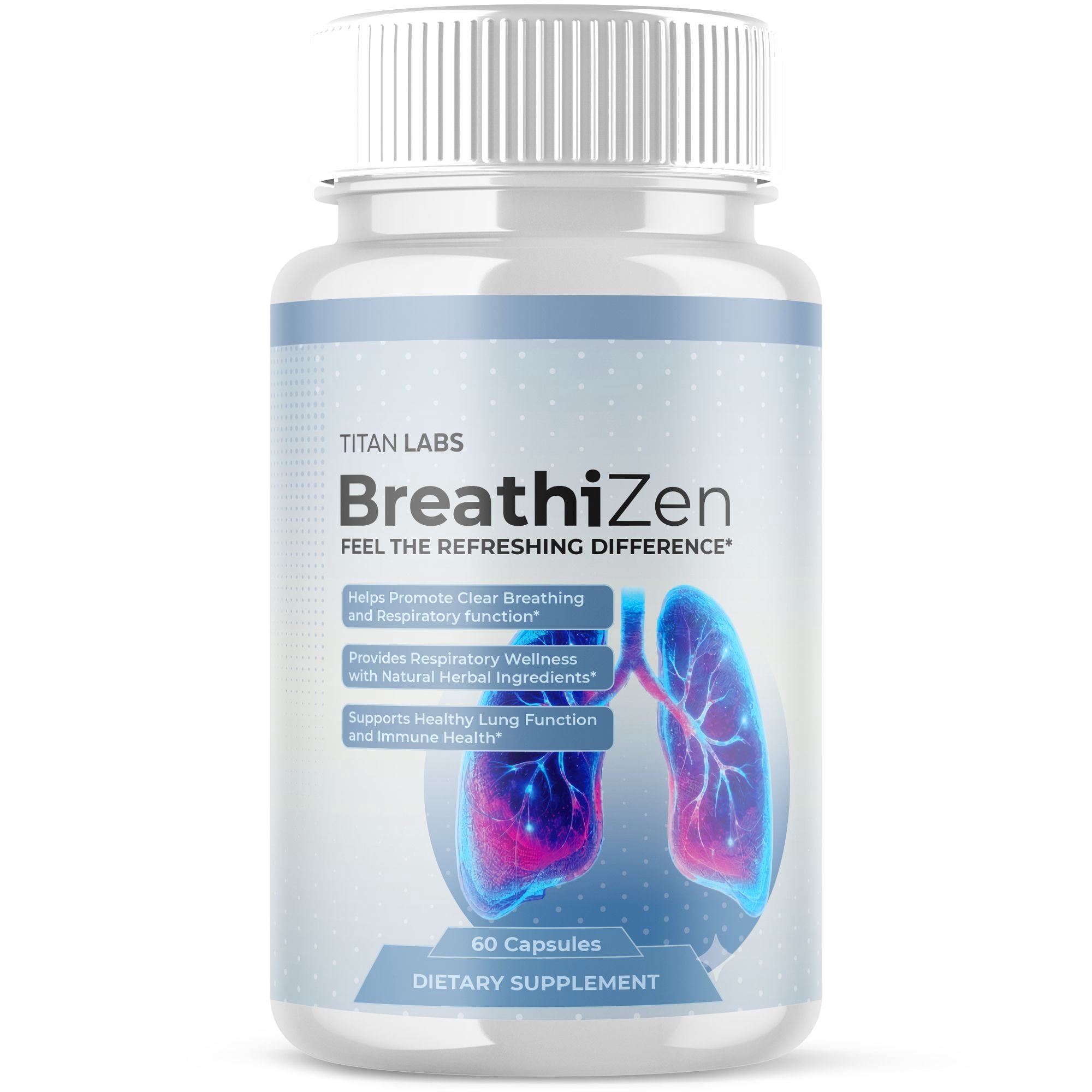 BreathiZen Advanced Lung Health and Respiration Support Formula