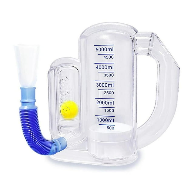 Breathing Exercise Device for Lungs,Deep Breathing Trainer for Adults