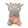 thumbnail image 1 of Breathing Glowing Cute Lamb Soothing Music Early Education Doll - Soft Plush Toy to Aid Sleep & Learning, Red, 7.87*10.23in, 1 of 6
