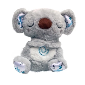 Breathing Koala Plush Toy With Sound And Light Rhythmic Motion Musical Baby Toy For Newborns