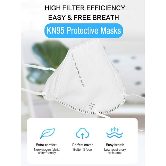 Breathing Mask - KN95 10 Pack Surgical Masks For Your Protection