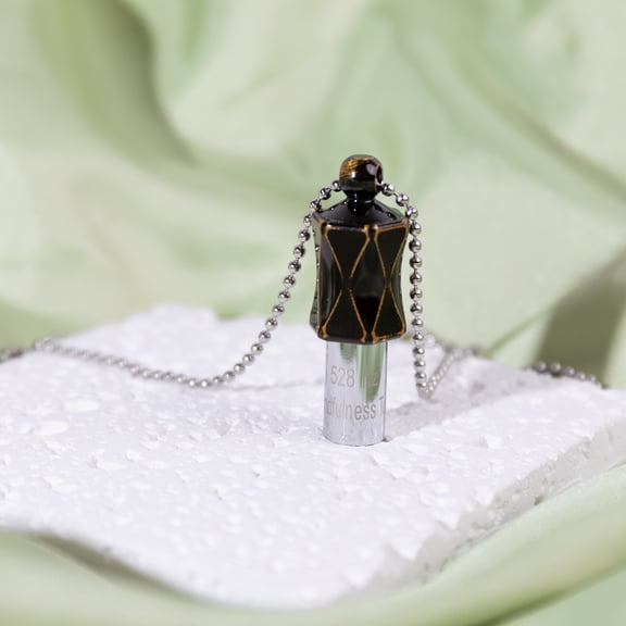 Breathing & Meditation Tuning Necklace 528 hz Whistle Necklace Breathwork Necklace Mindfulness Device for Anxiety & Stress Relief through Sound Healing Mindfulness and Meditation Gifts