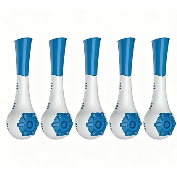 Breathing Trainer Fitness Exercise Trainer Equipment Hand-Held Exerciser Portable Muscle Trainer Improve Strength and Endurance Exercise Device 5PCS