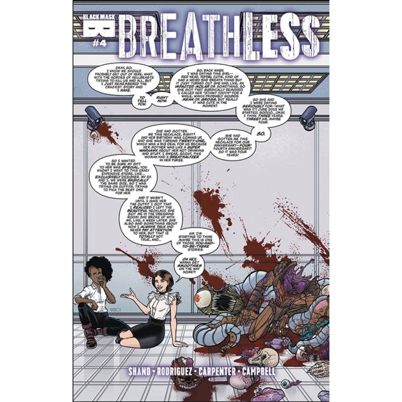Breathless #4 () Black Mask Comics Comic Book